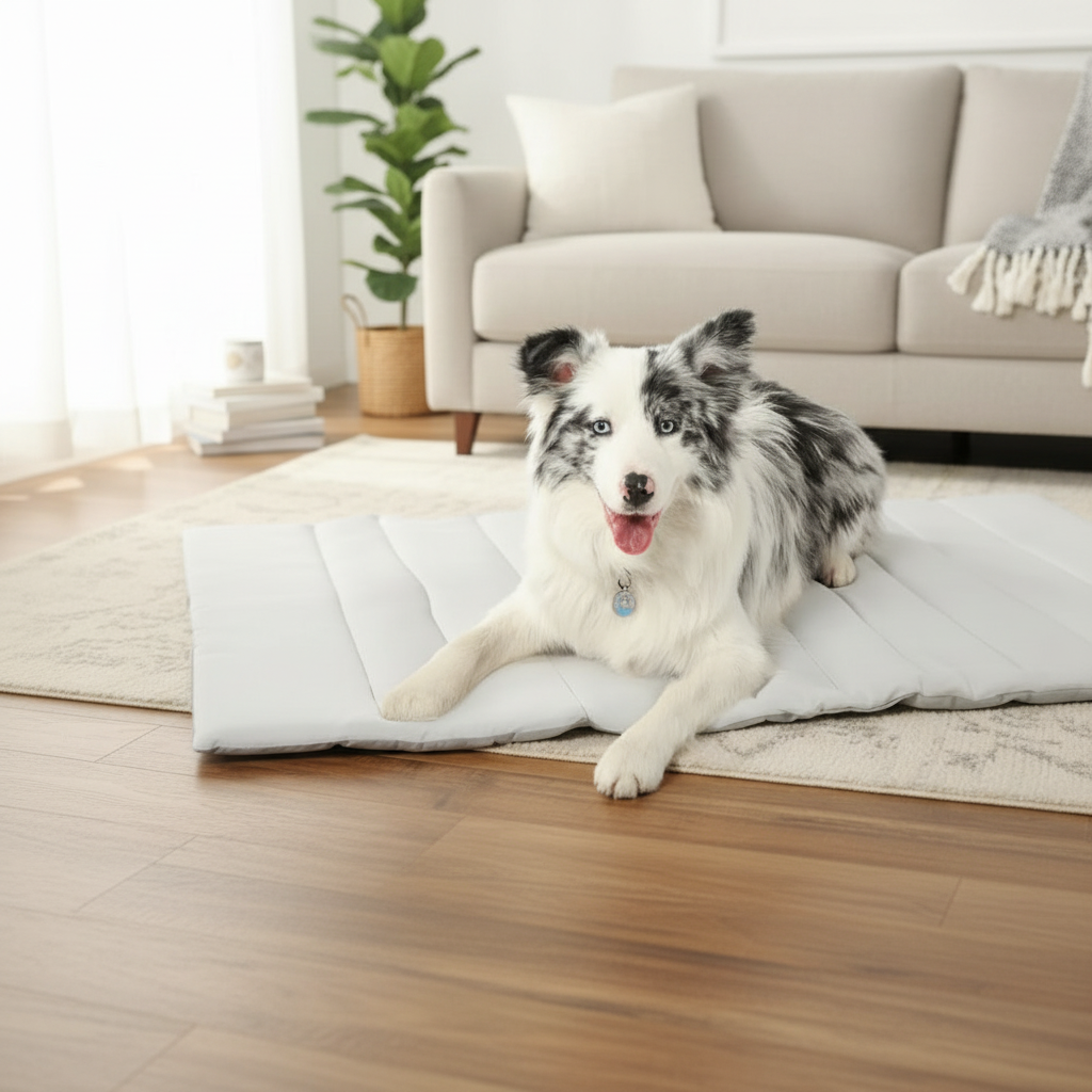 CoolPaws — samoczłodząca mata dla psa, lekka podkładka podłogowa aktywowana naciskiem