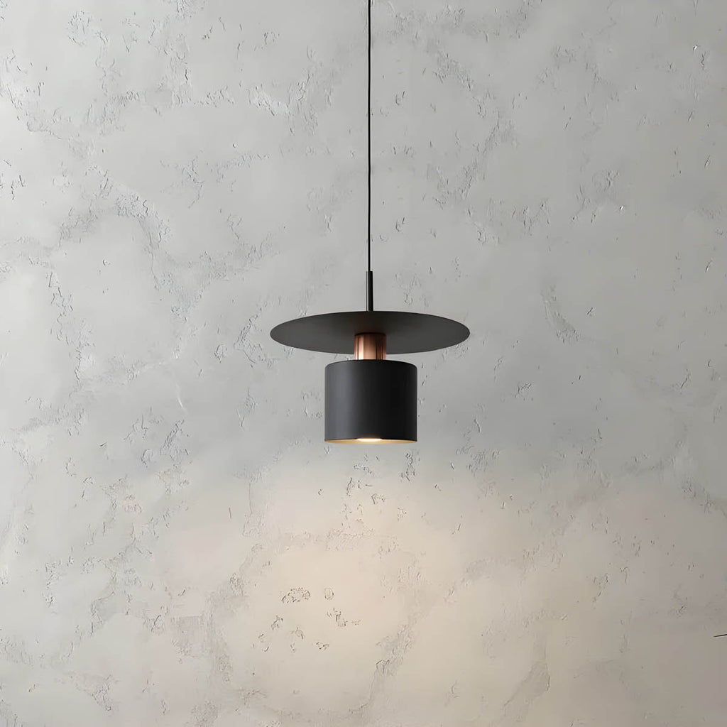 LumaNova Aluminum Pendant Light With Warm LED Ambient Glow