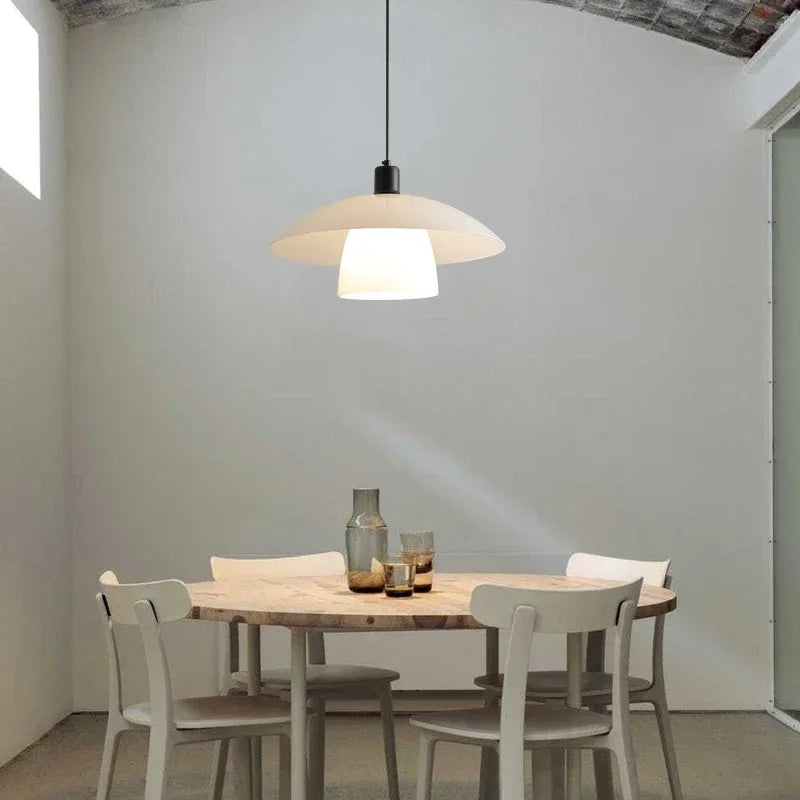 HikariGlow Japanese Modern Ceiling Lamp for Elegant Rooms