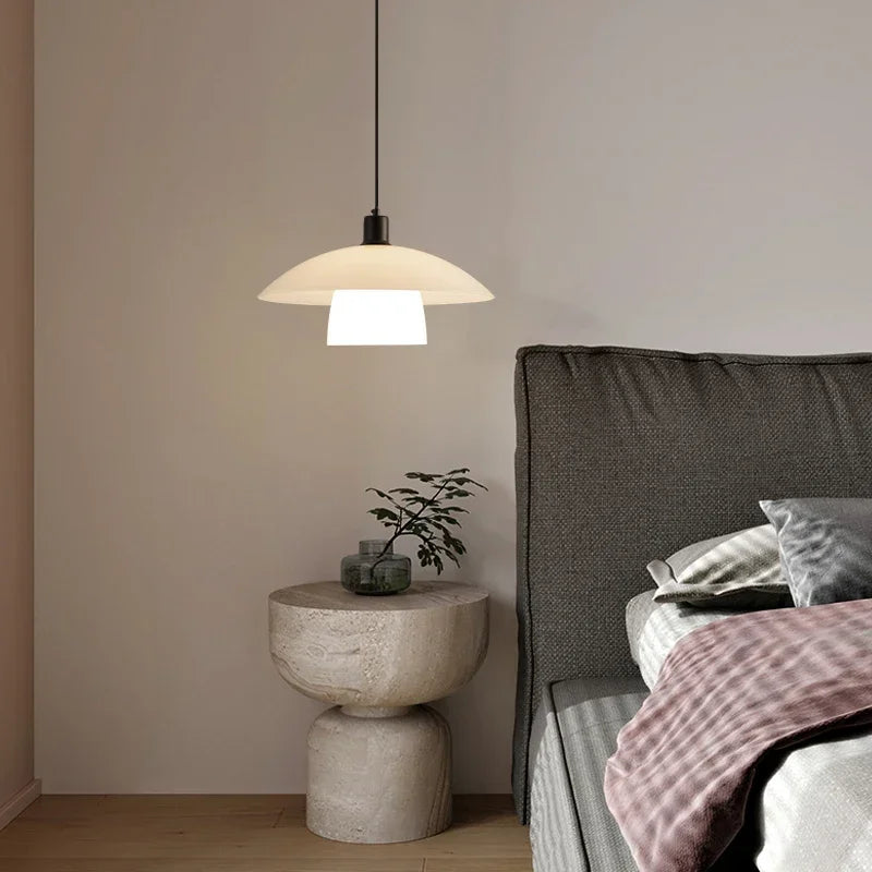 HikariGlow Japanese Modern Ceiling Lamp for Elegant Rooms