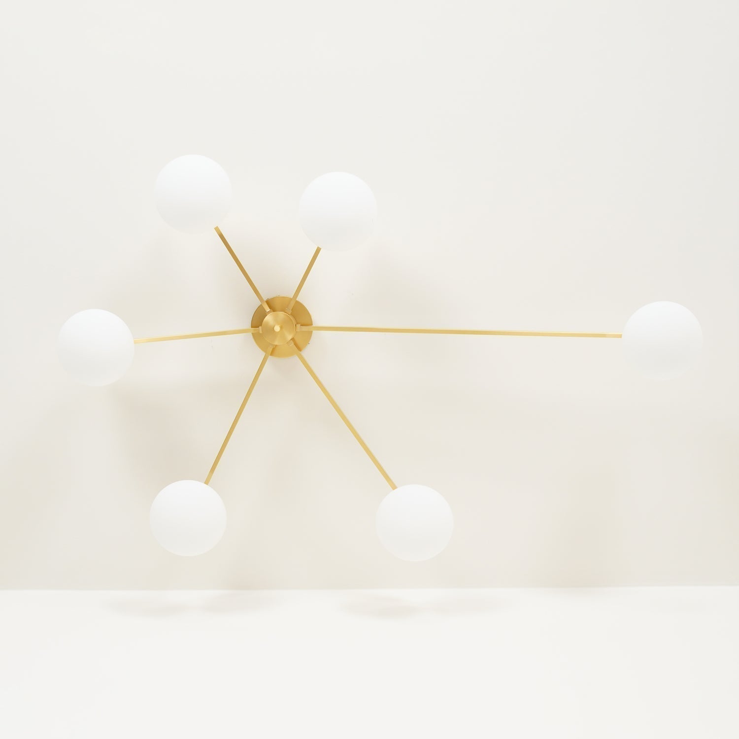 Jania Modern Glass Black Ceiling Light | ventumra