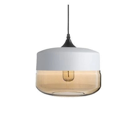Nora | Luxe Mouth-Blown Glass Pendant With Adjustable Cable