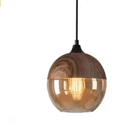 Nora | Luxe Mouth-Blown Glass Pendant With Adjustable Cable