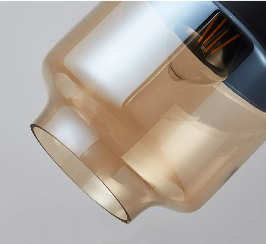 Nora | Luxe Mouth-Blown Glass Pendant With Adjustable Cable