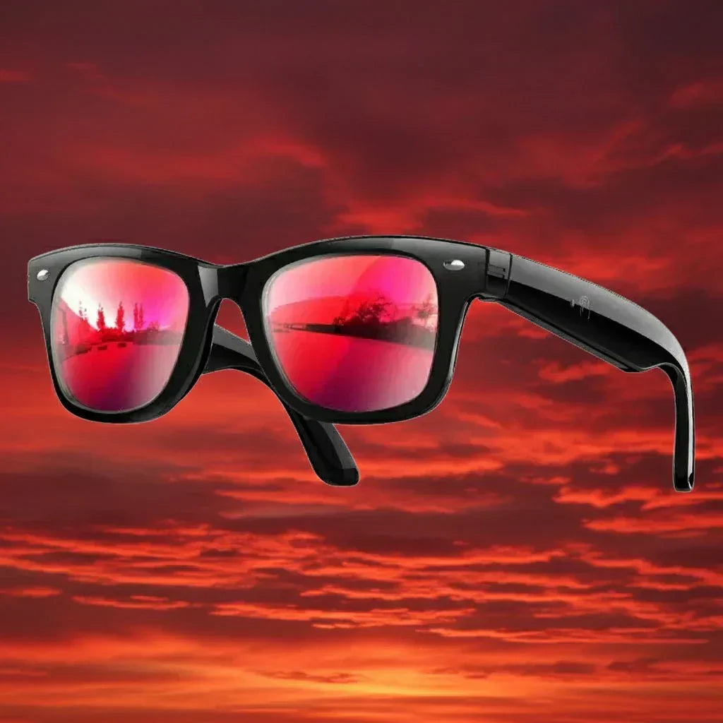Gafas de sol fotográficas con IA AstroLens — Cámara de alta calidad y traducción de voz en tiempo real