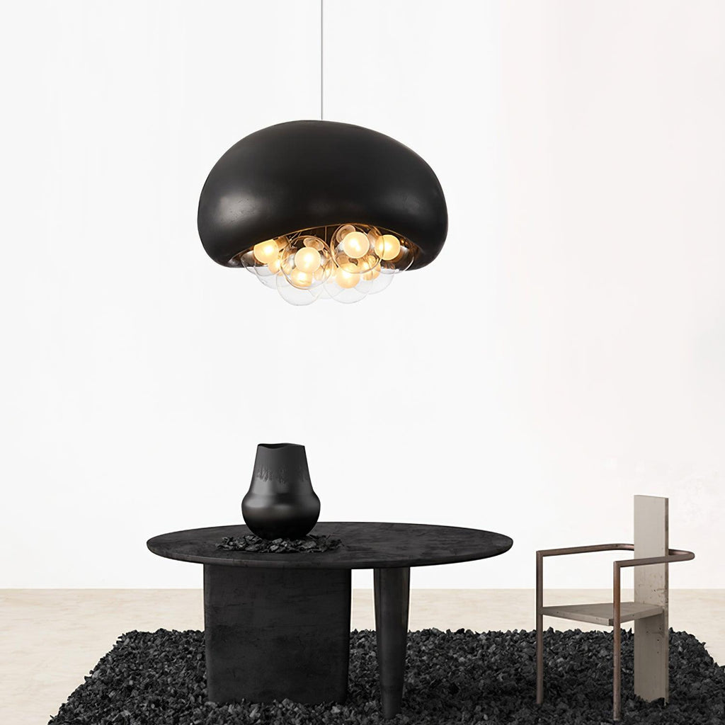 Elara Orbs Pendant Light With Modern Glass And Metal