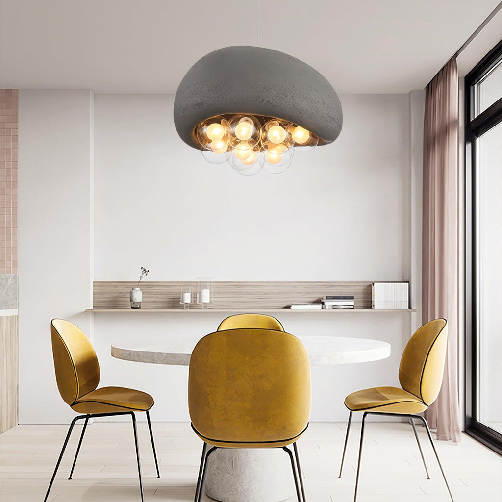 Elara Orbs Pendant Light With Modern Glass And Metal