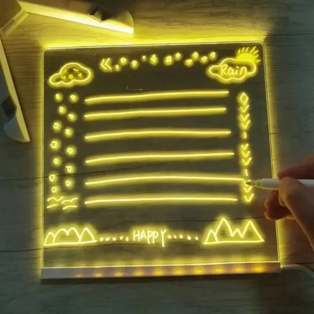 CreativeLight™ LED Drawing Lamp — Interactive Kids’ Art Board