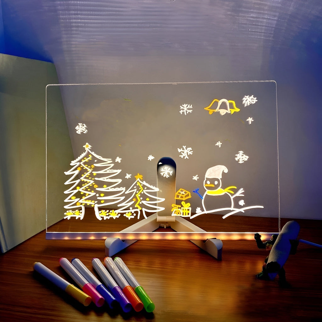 CreativeLight™ LED-Zeichenlampe — Interaktives Kunstboard für Kinder