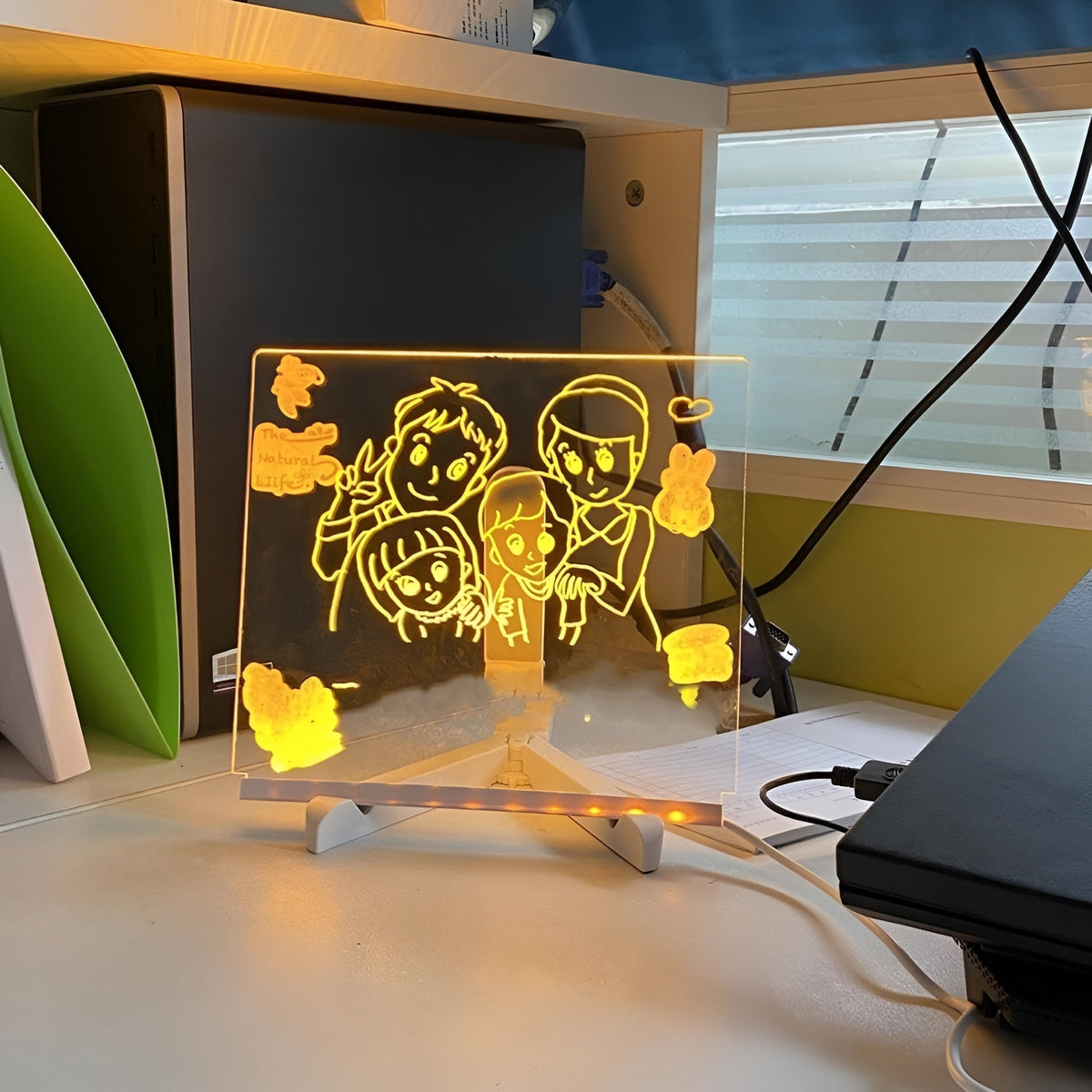 CreativeLight™ LED Drawing Lamp — Interactive Kids’ Art Board