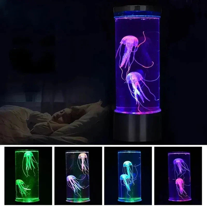 MarinaLume Jellyfish Night Lamp With Gentle Ambient Glow