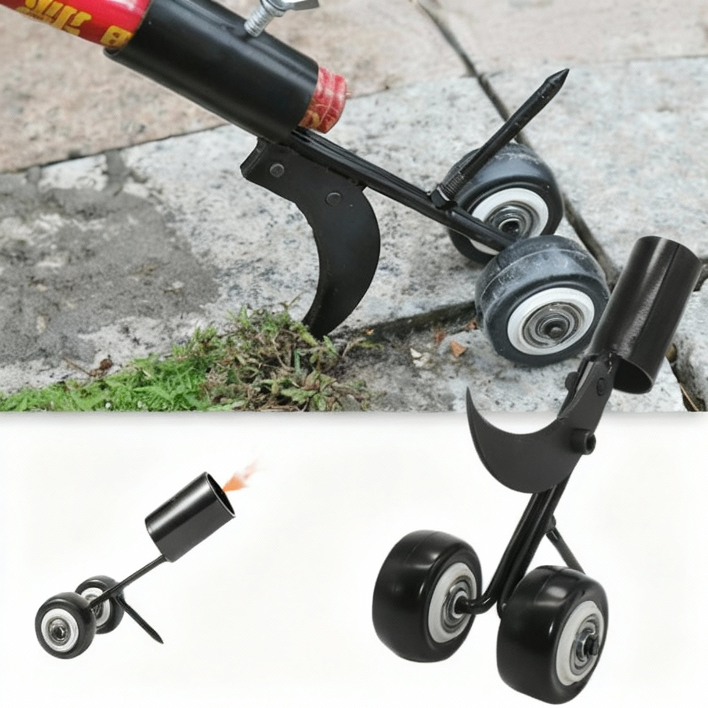 TerraEase Deluxe Ergonomic Weed Remover — Long Handle, Back-Friendly Design