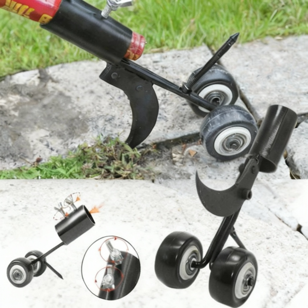 TerraEase Deluxe Ergonomic Weed Remover — Long Handle, Back-Friendly Design