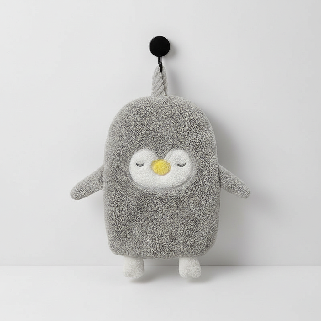 Coral fleece towel - PenguinTowel | ventumra