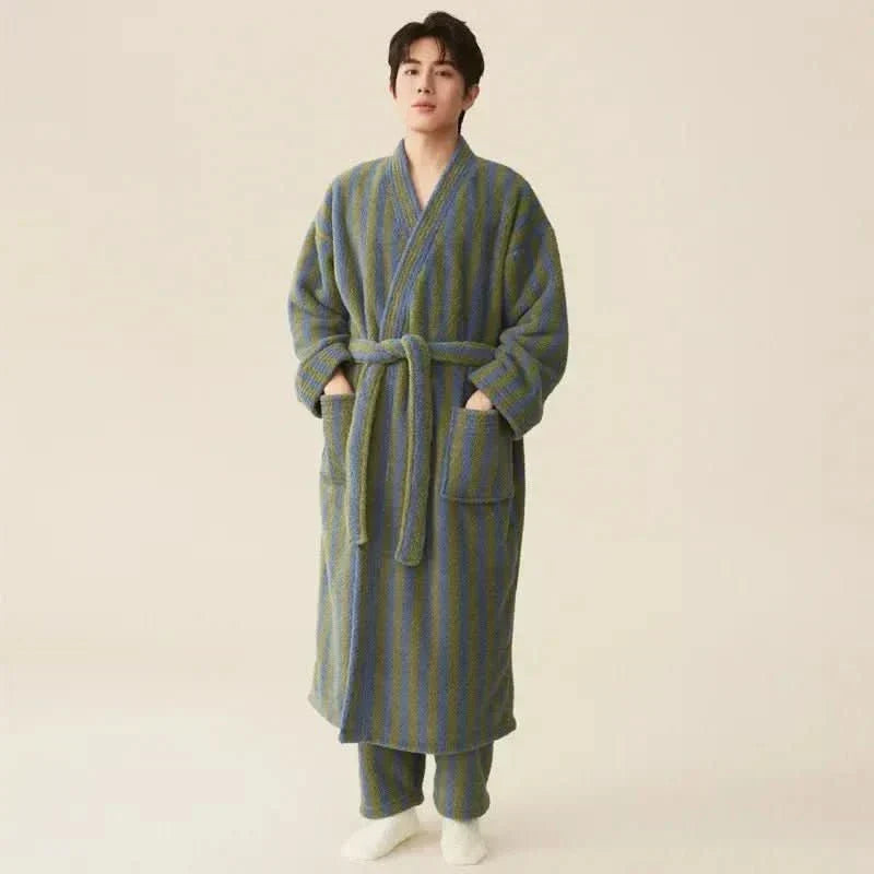 NestEase Cozy Flannel Pajama Set — Two-Piece Matching Loungewear