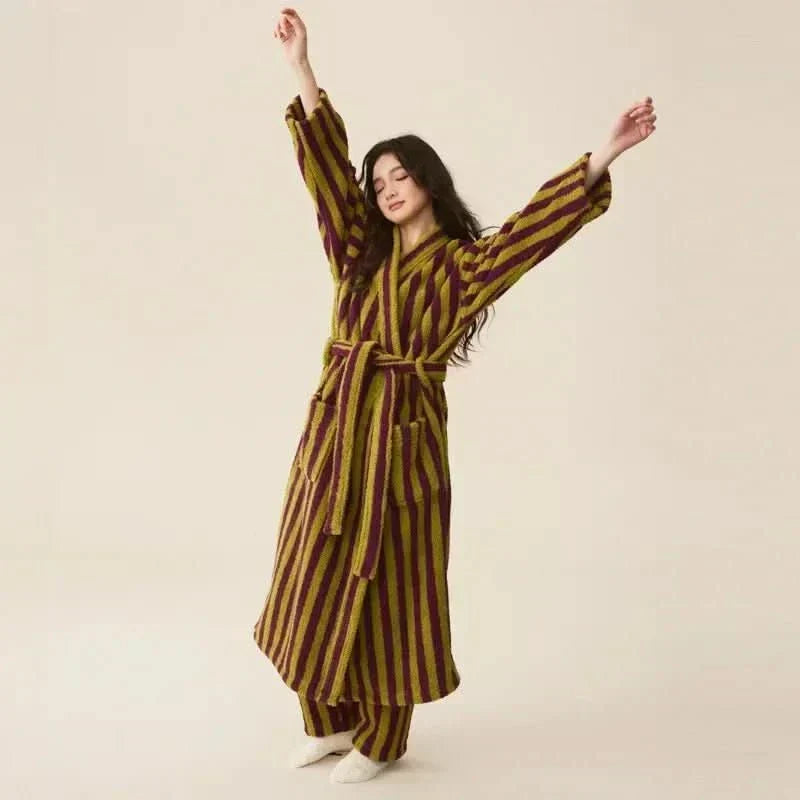 NestEase Cozy Flannel Pajama Set — Two-Piece Matching Loungewear