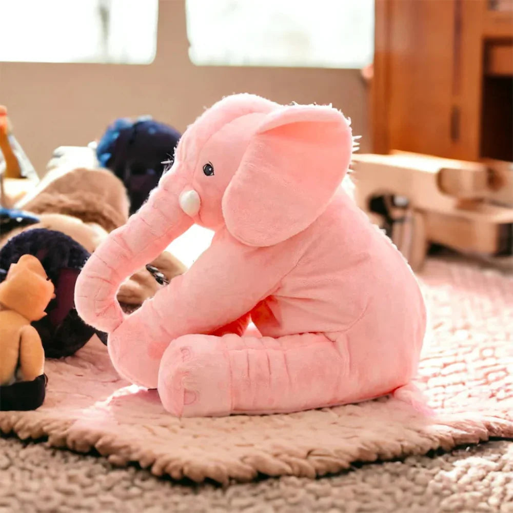Knuffelbaar olifantenkussen voor kinderen — zachte knuffel