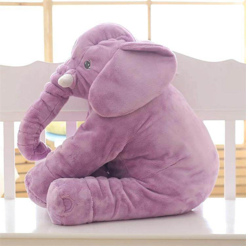 Knuffelbaar olifantenkussen voor kinderen — zachte knuffel