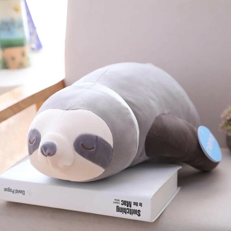 Peluche bradipo oversize DreamEase — Forma soffice e imbottita resistente allo schiacciamento