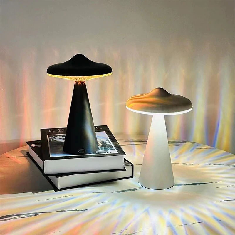 Nyara Mushroom USB Desk Lamp With Dimmable Touch Control