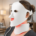 NovaDerm Light Dual-Zone LED Face and Neck Therapy Mask