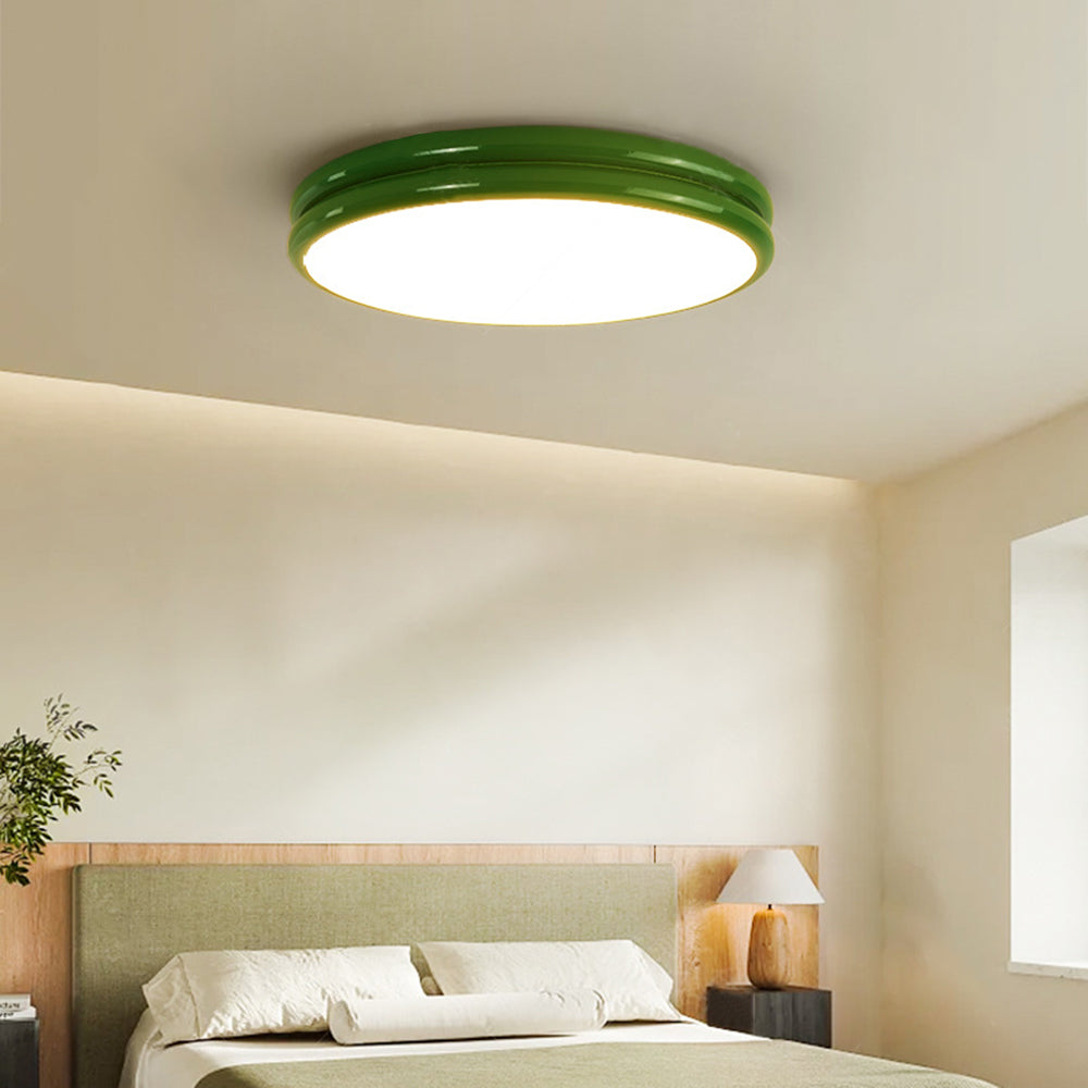 Valentina Minimalism Colorful  Flush Mount Ceiling Light  Double-layered Design | ventumra