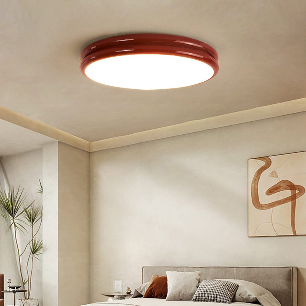 Valentina Minimalism Colorful  Flush Mount Ceiling Light  Double-layered Design | ventumra