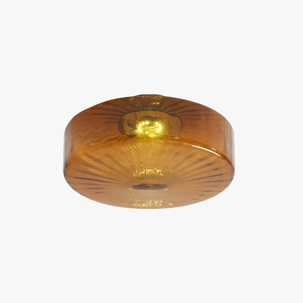 June Amber Glass Ceiling Light - Neutralighting