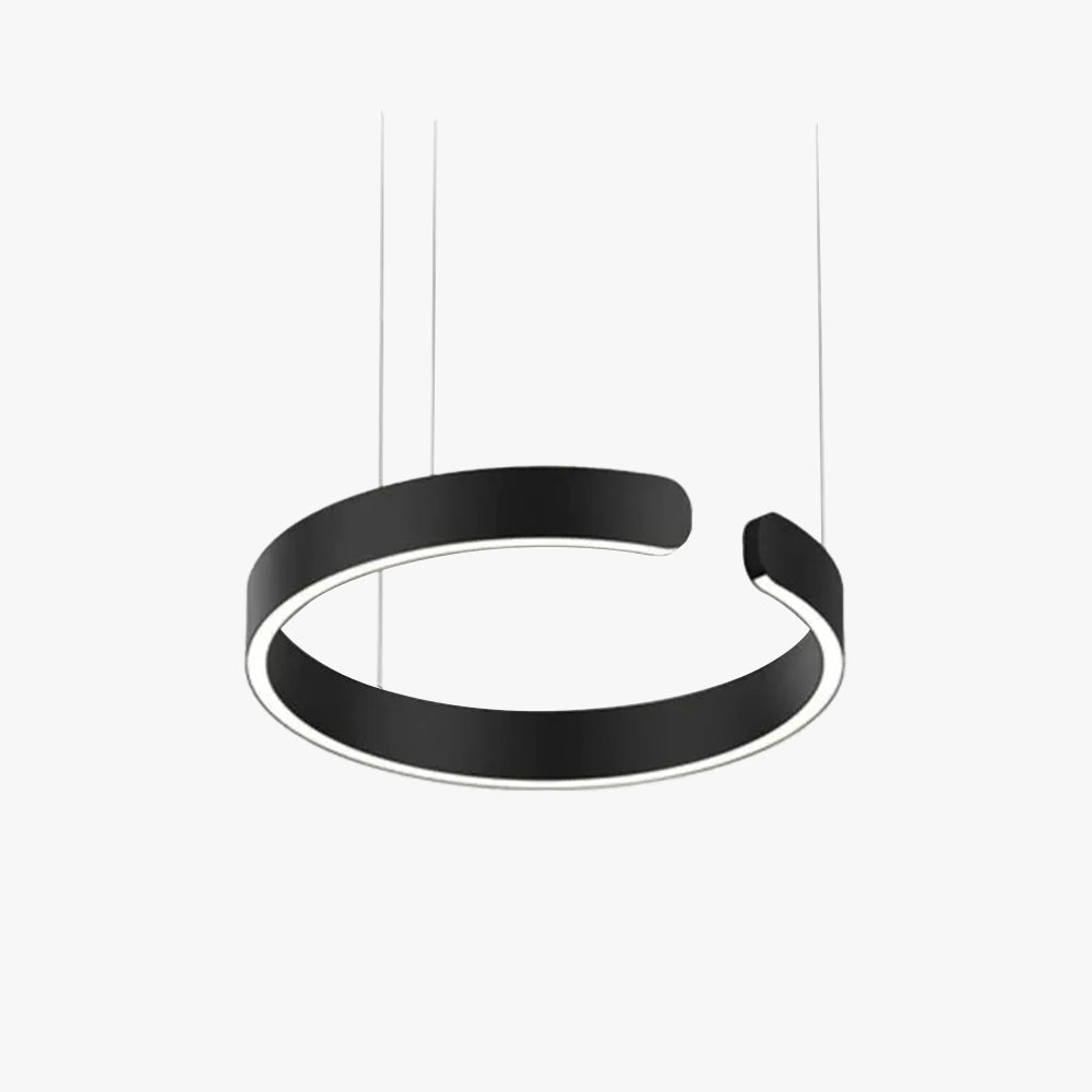 Arisha Luxury Minimalist LED Ring Pendant Light | ventumra