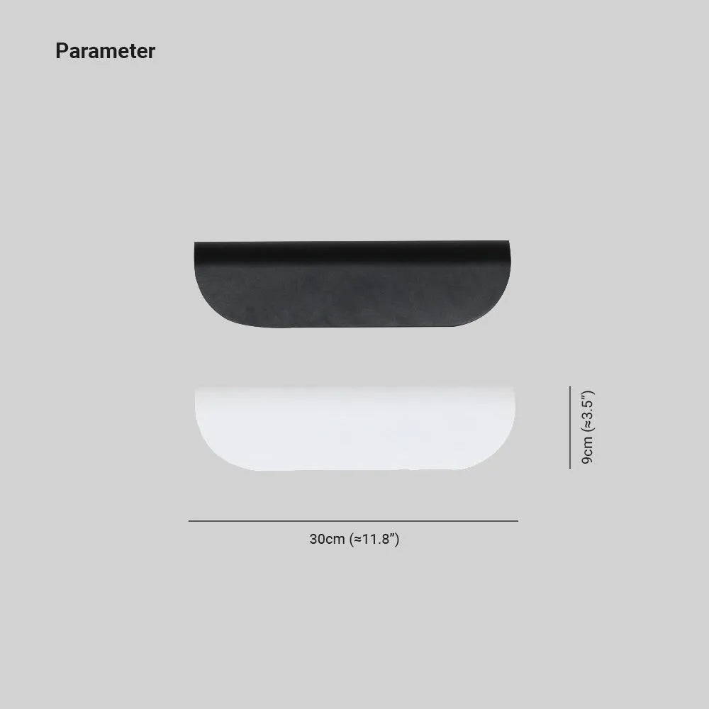 Ray Modern Outdoor Wall Lighting, Waterproof, Curved | ventumra