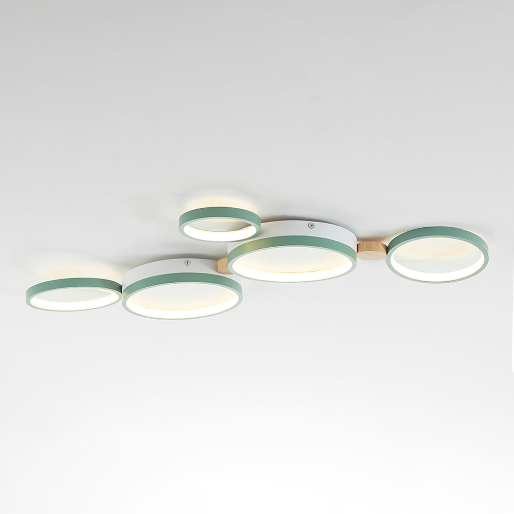 Arisha Round Flush Mount Ceiling Light 3 Colour 3/4/5/6/7 Heads | ventumra