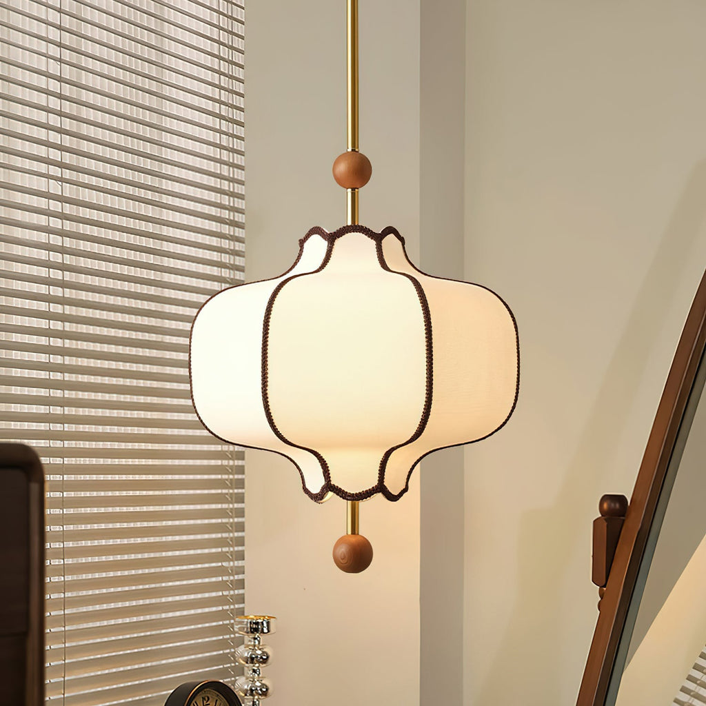 Aura Pendant Light Lantern Fabric | ventumra
