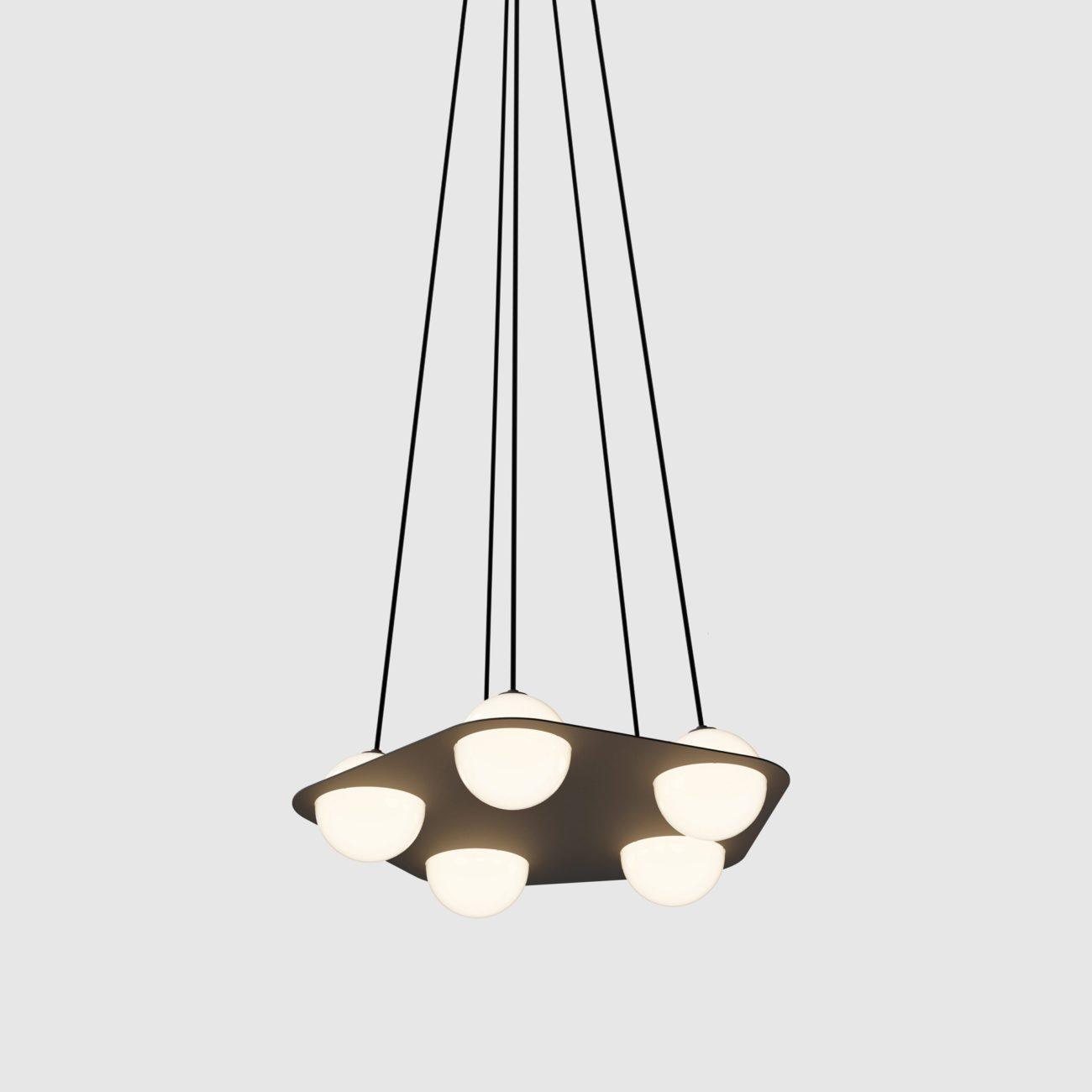 Selan Black Glass Pendant Lamp | ventumra