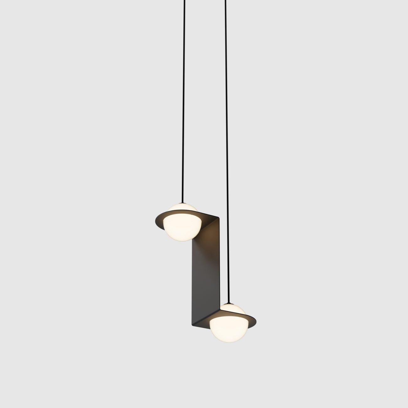 Selan Black Glass Pendant Lamp | ventumra
