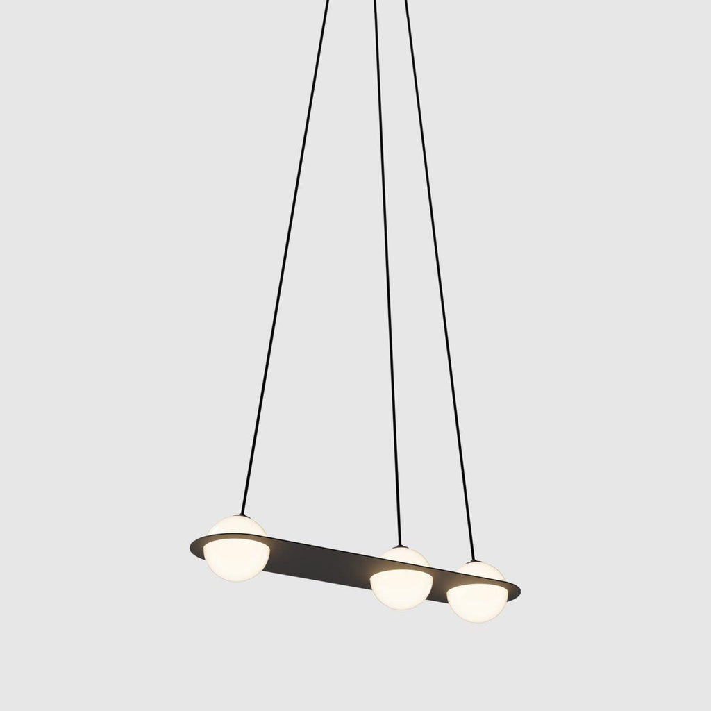 Selan Black Glass Pendant Lamp | ventumra
