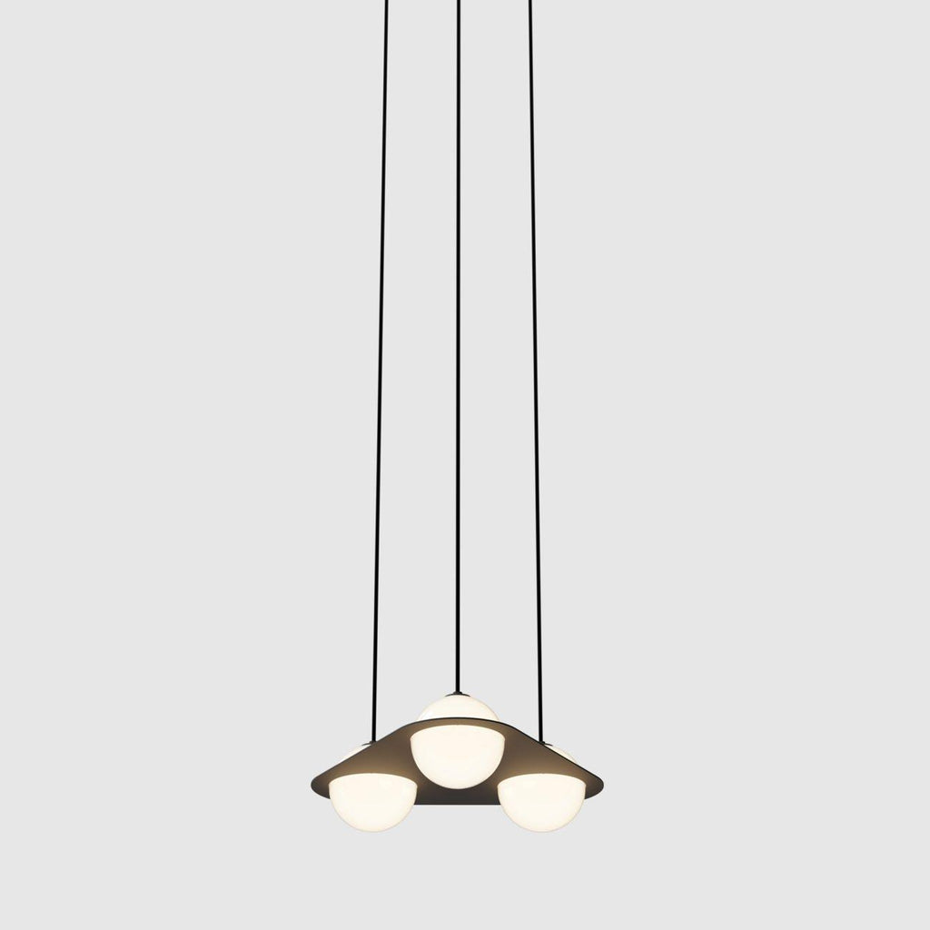 Selan Black Glass Pendant Lamp | ventumra