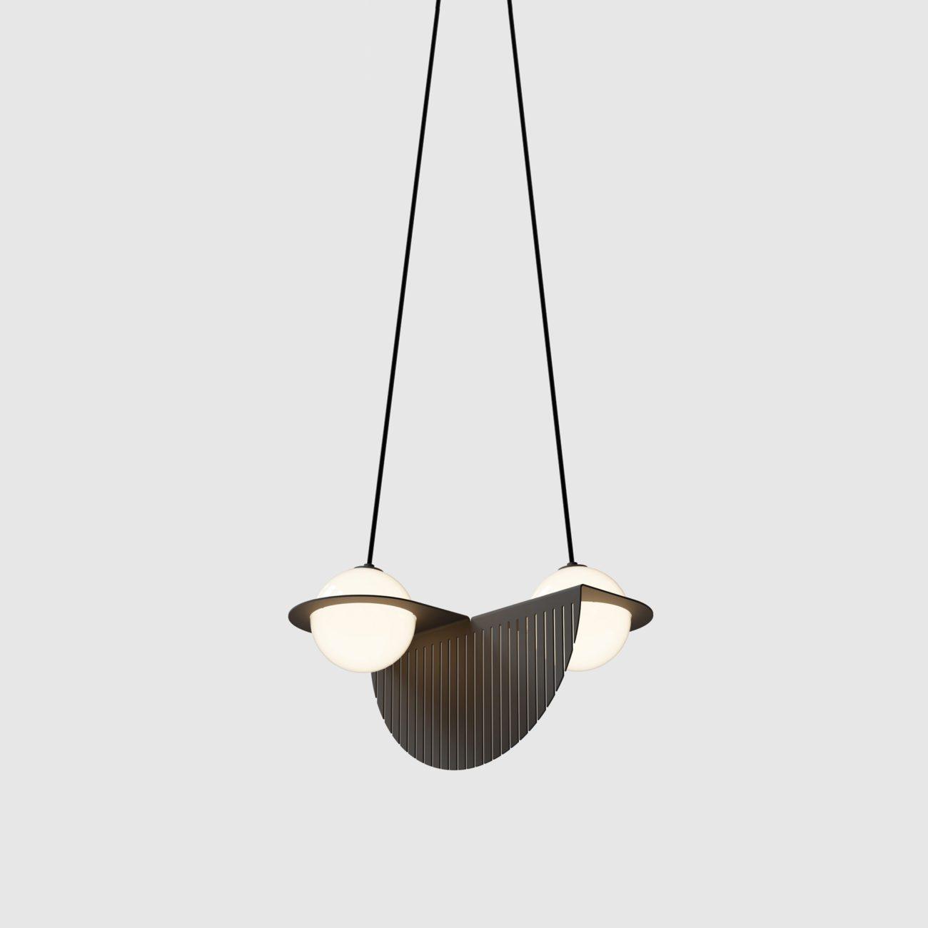 Selan Black Glass Pendant Lamp | ventumra