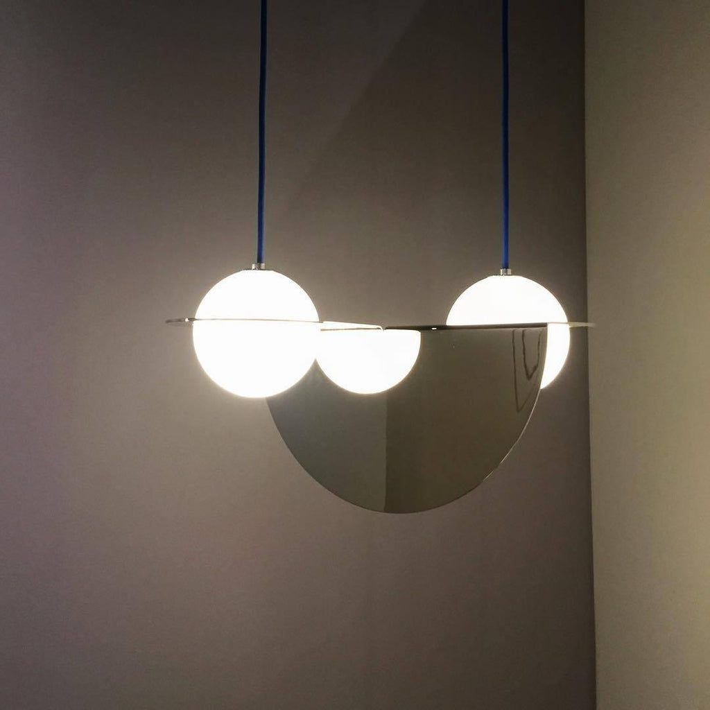 Selan Black Glass Pendant Lamp | ventumra
