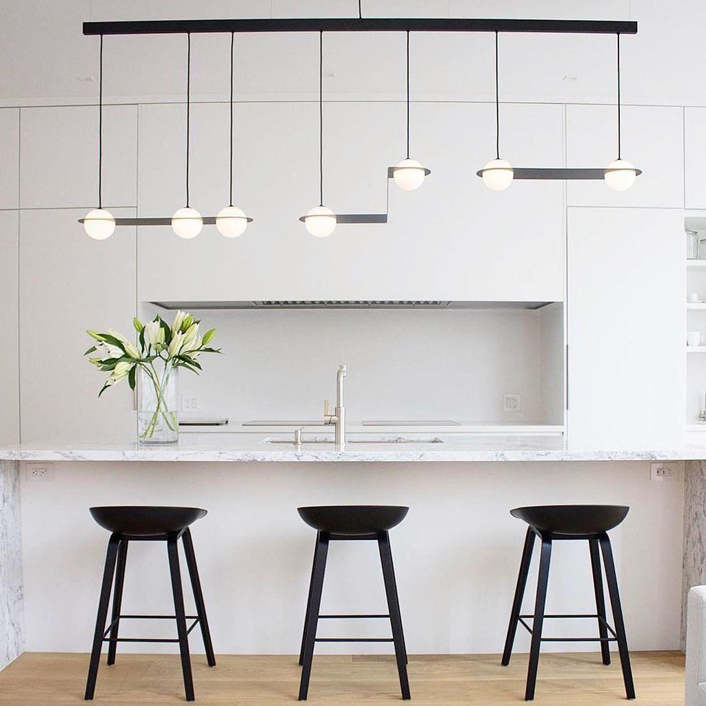 Selan Black Glass Pendant Lamp | ventumra