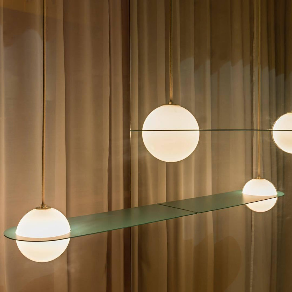 Selan Black Glass Pendant Lamp | ventumra