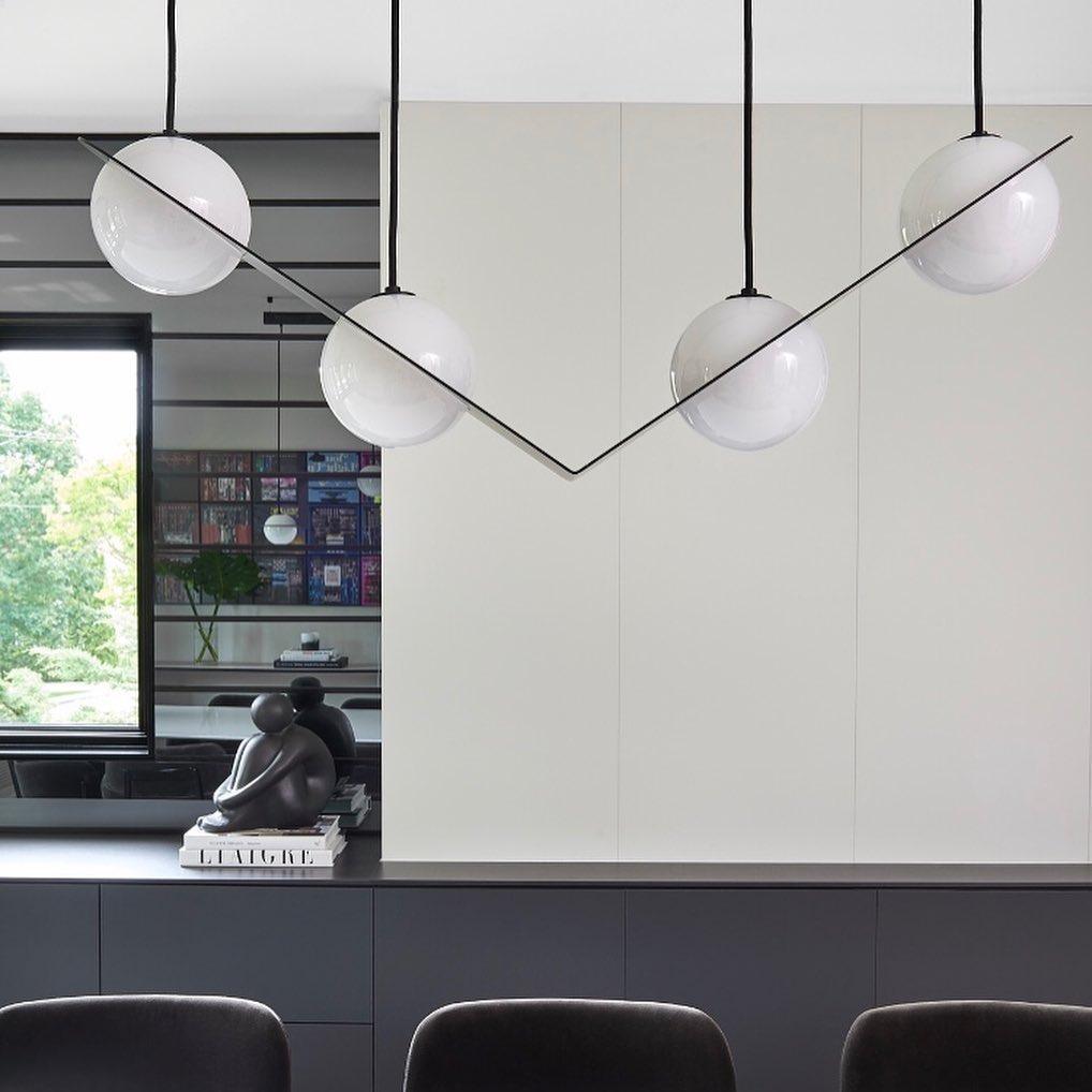 Selan Black Glass Pendant Lamp | ventumra