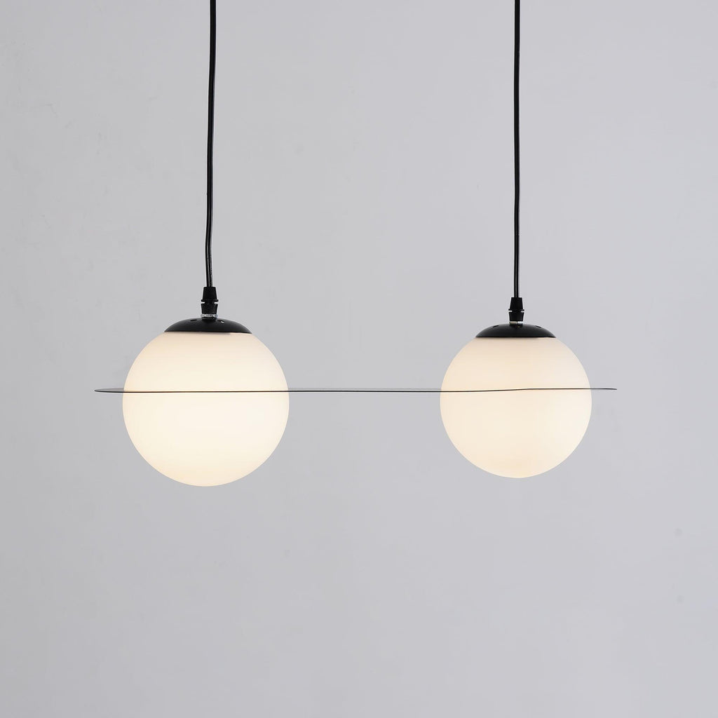 Selan Black Glass Pendant Lamp | ventumra