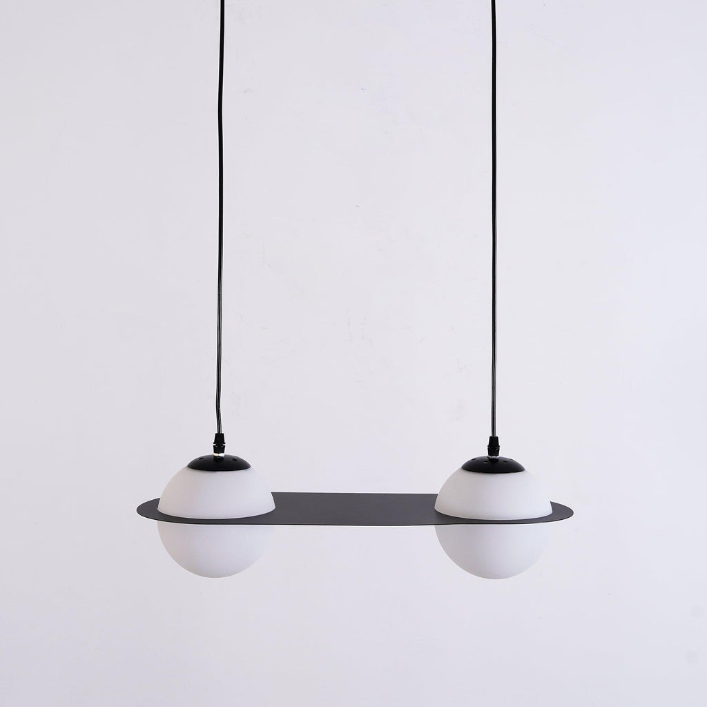 Selan Black Glass Pendant Lamp | ventumra