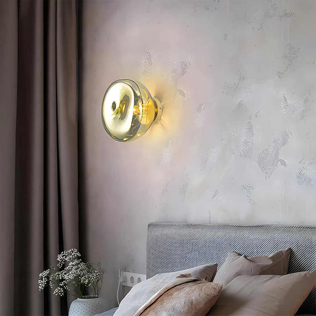 Von Lava inspirierte Wandleuchte für Schlafzimmer und Wohnzimmer | Ventumra