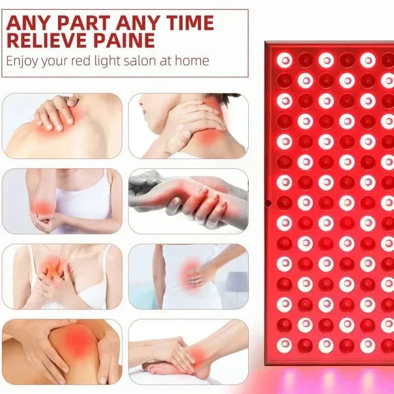 LumaGlow 660nm Red & 850nm Infrared Light Therapy Panel