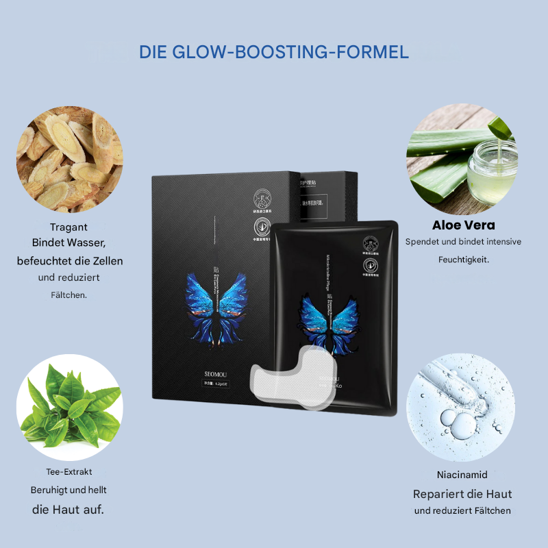 GlanzLift Skin-Tightening Face Strips — Instant Smoothing