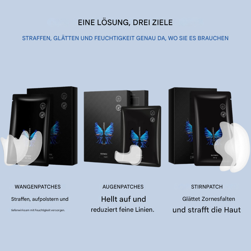 GlanzLift Skin-Tightening Face Strips — Instant Smoothing