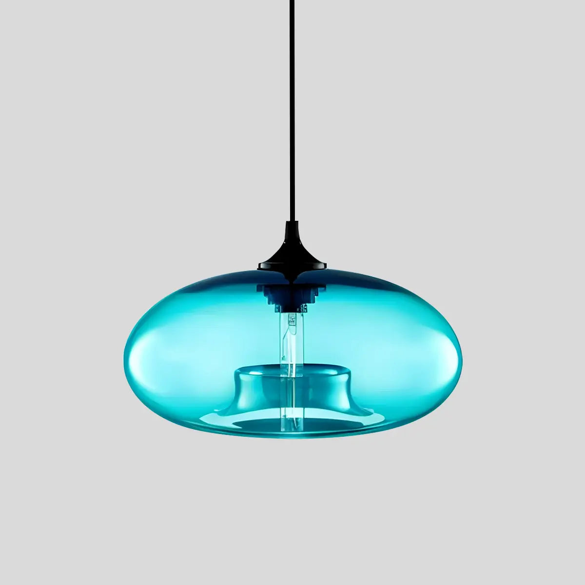 Vibrant Glass Pendant Light For Dining Room Decor | Ventumra