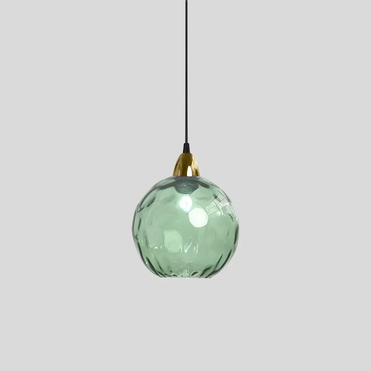 Vivid Glass Orb Pendant Light For Living Room Ceiling | Ventumra