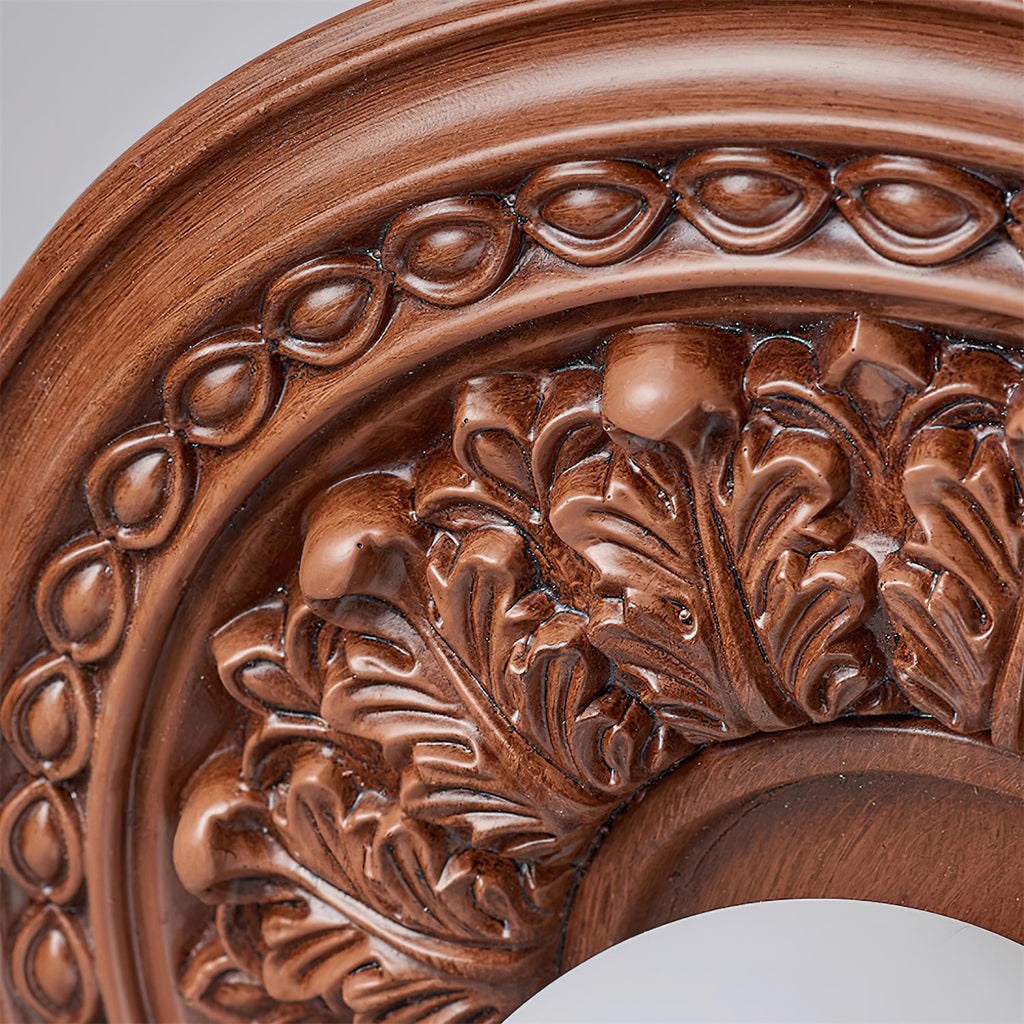 Ivorelle Vintage Carved Ceiling Light with Globe Shade | ventumra